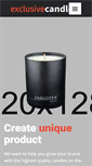 Mobile Screenshot of exclusivecandle.com